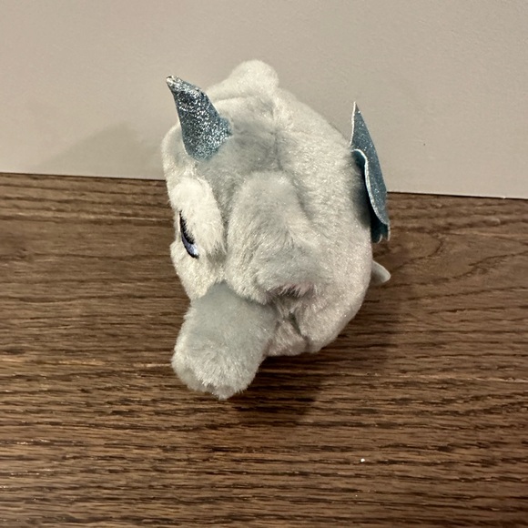 Dog Unicorn Plush Puppycorn Gray Wings Glitter Zuru Rainbocorns Sparkle Wings - Picture 3 of 6